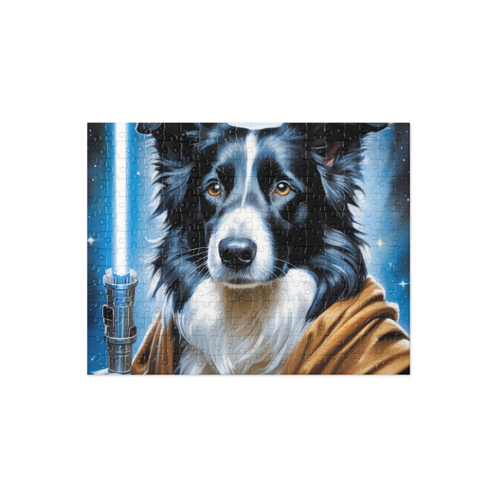 PugMug Custom Border Collie Jigsaw Puzzle