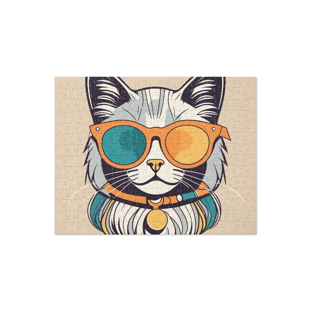 PugMug Custom Tabby Ragdoll Cat Jigsaw Puzzle