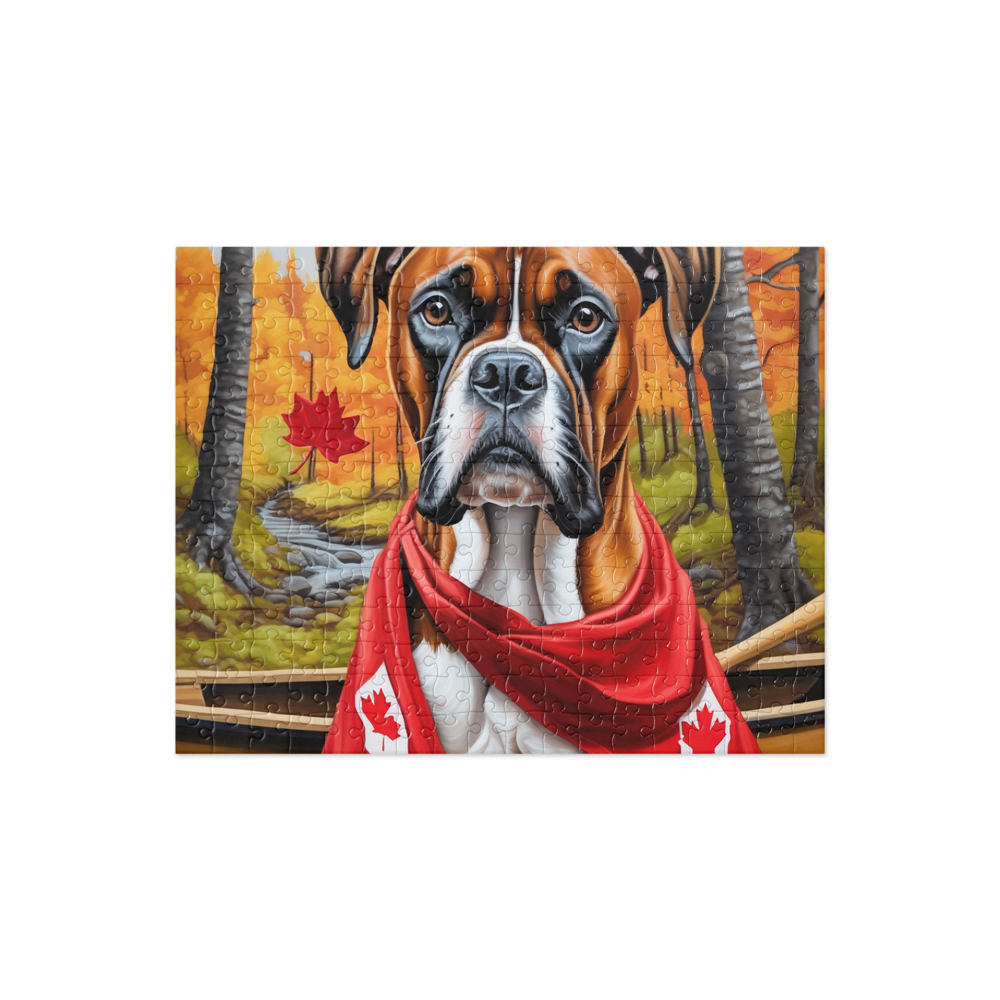 PugMug Custom Boxer Dog Jigsaw Puzzle