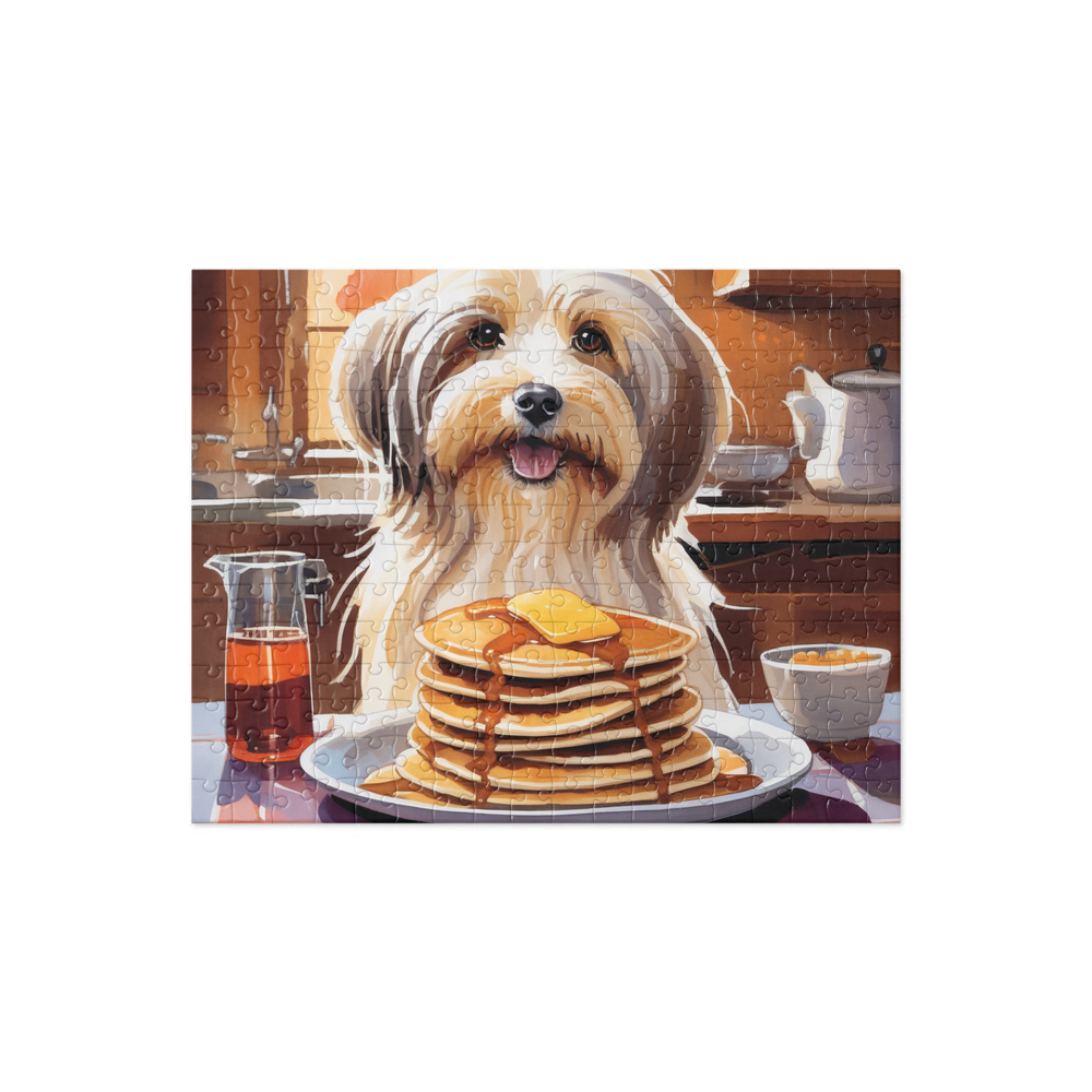 PugMug Custom Tan Havanese Dog Jigsaw Puzzle