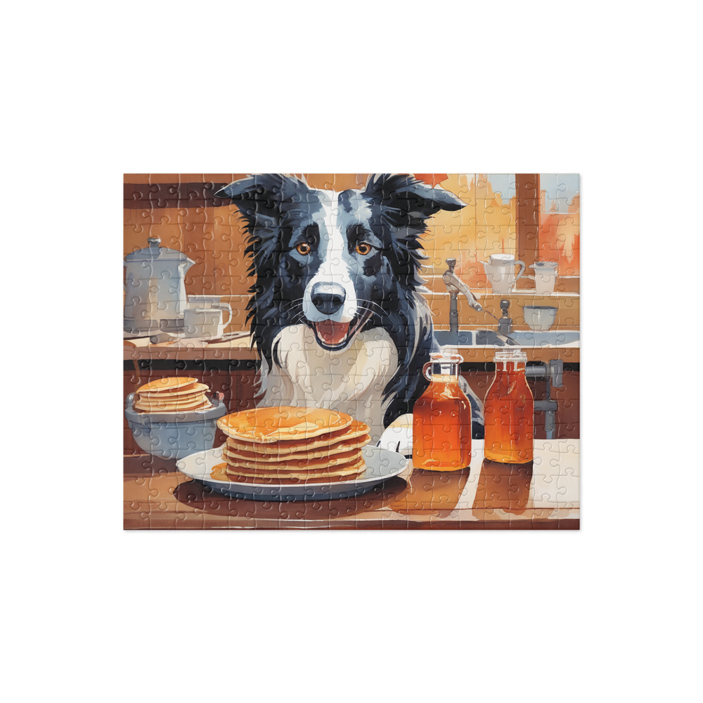 PugMug Custom Border Collie Jigsaw Puzzle