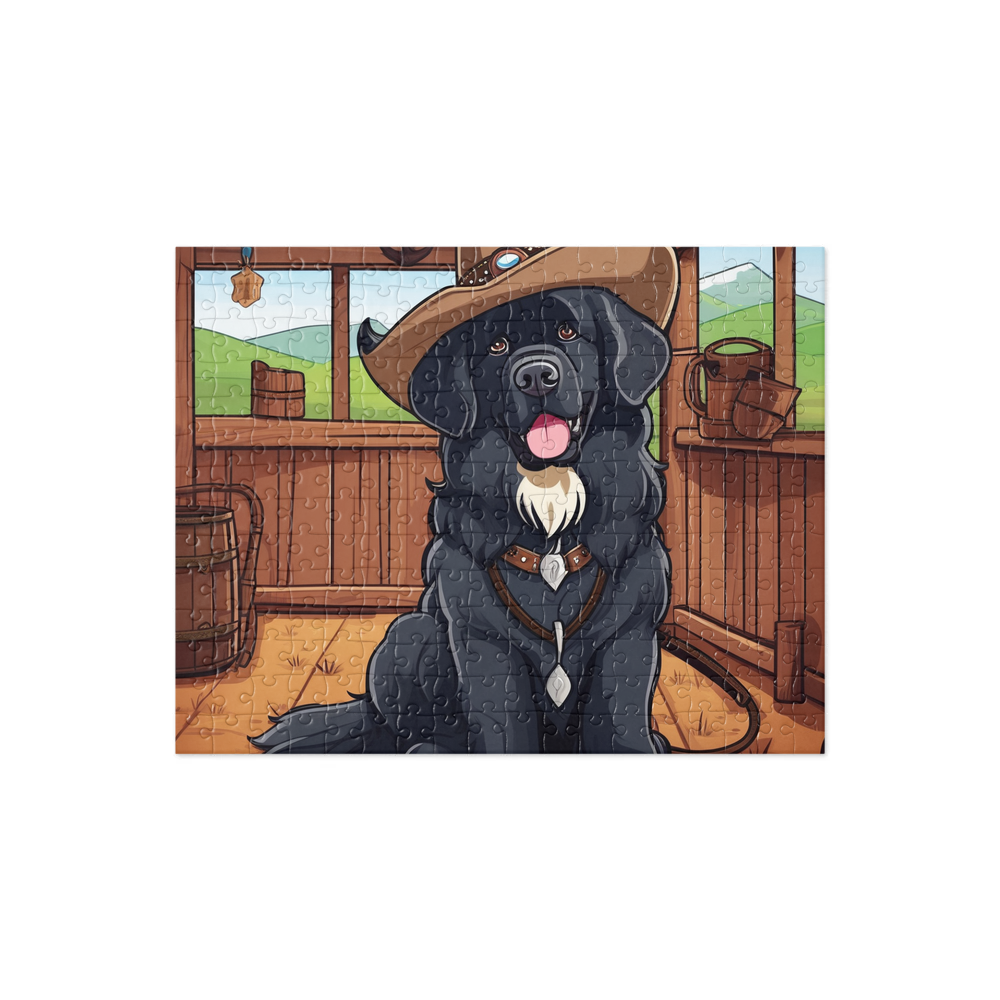 PugMug Custom Newfoundland Jigsaw Puzzle