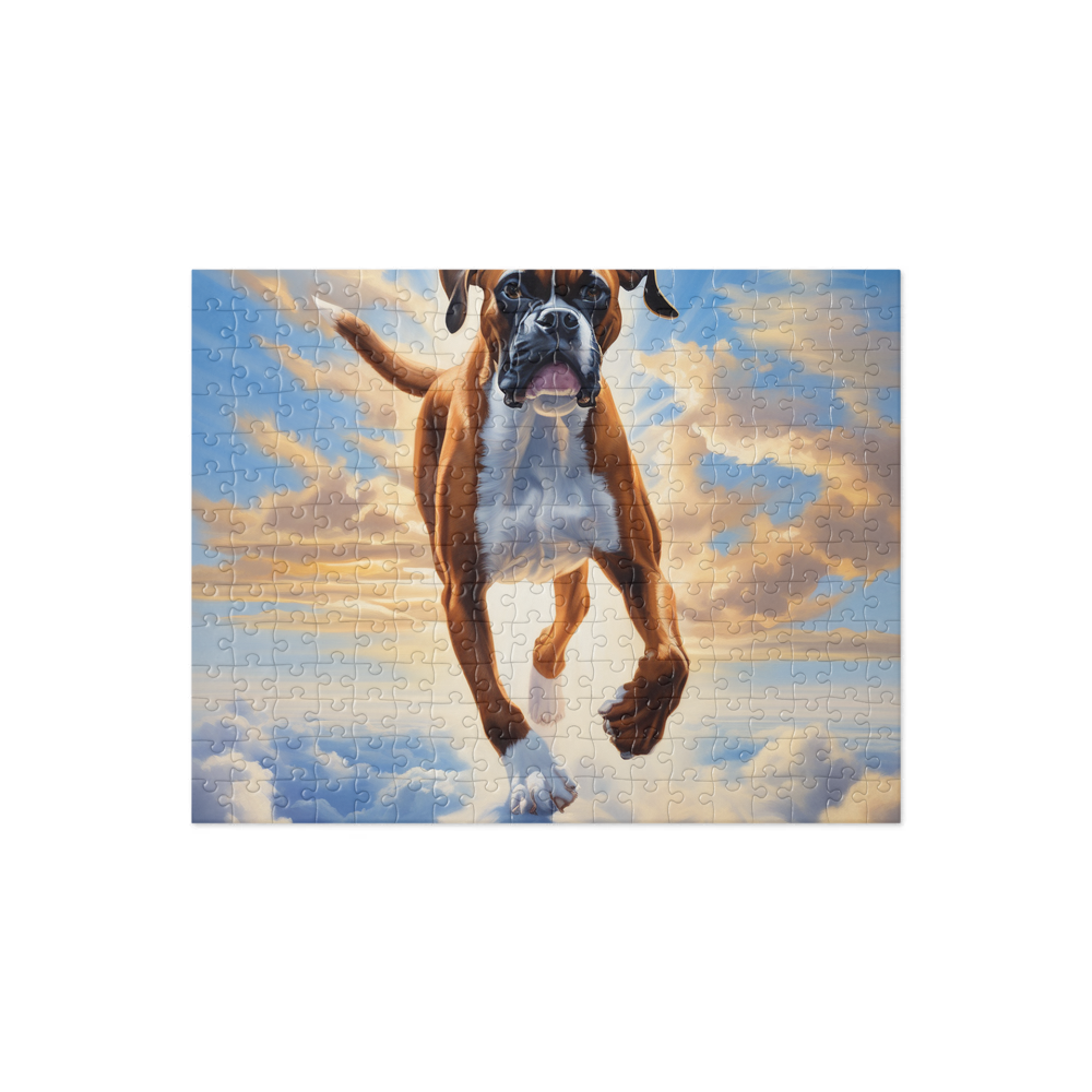 PugMug Custom Boxer Dog Jigsaw Puzzle