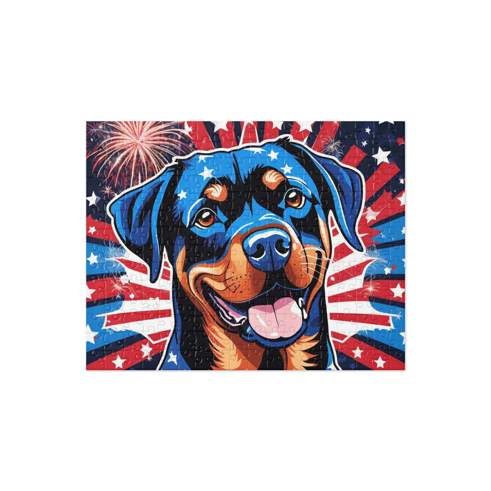 PugMug Custom Rottweiler Jigsaw Puzzle