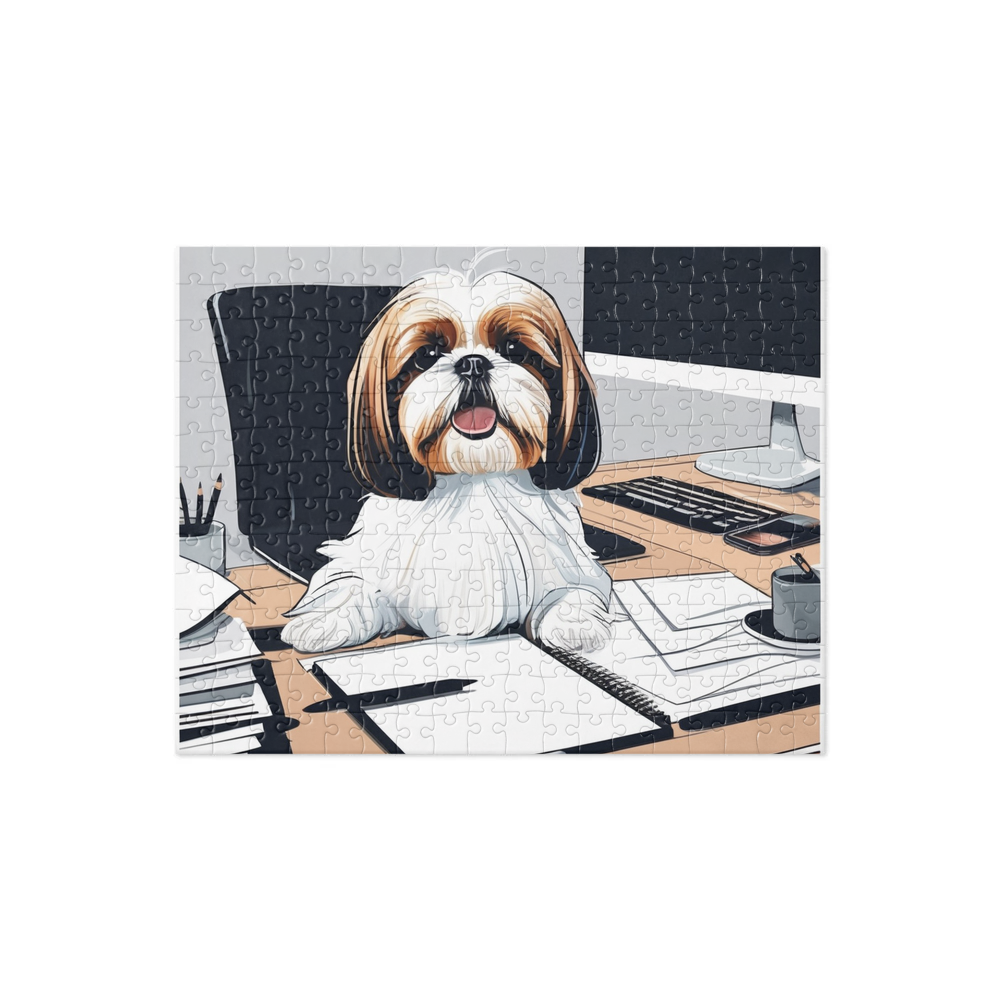 PugMug Custom Shih Tzu Jigsaw Puzzle
