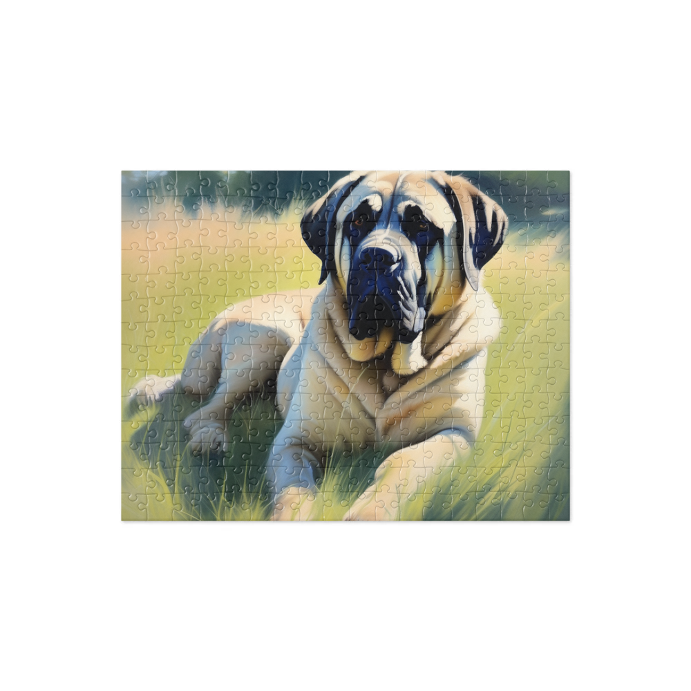 PugMug Custom Mastiff Jigsaw Puzzle