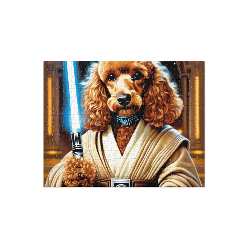 PugMug Custom Tan Poodle Jigsaw Puzzle