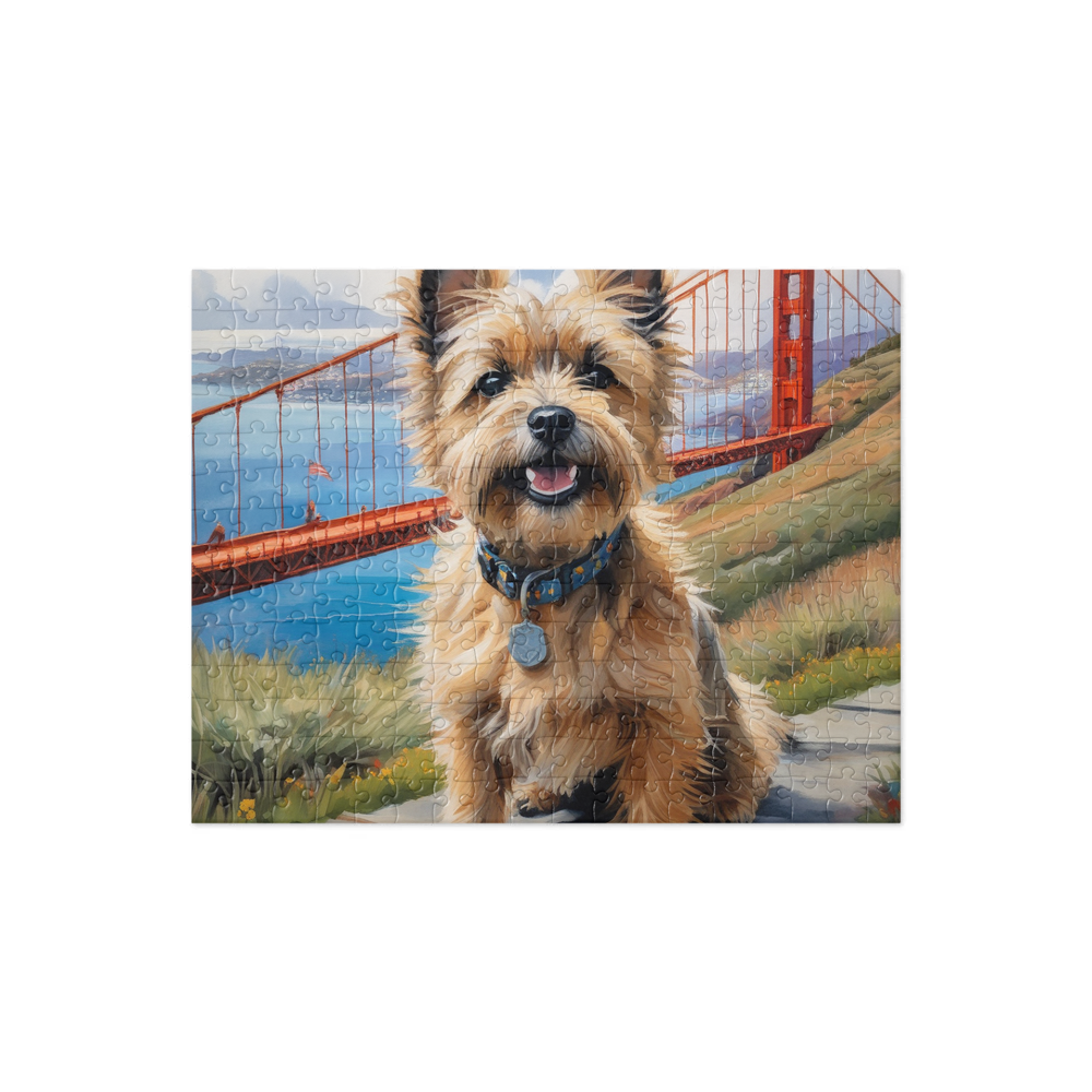 PugMug Custom Cairn Terrier Jigsaw Puzzle