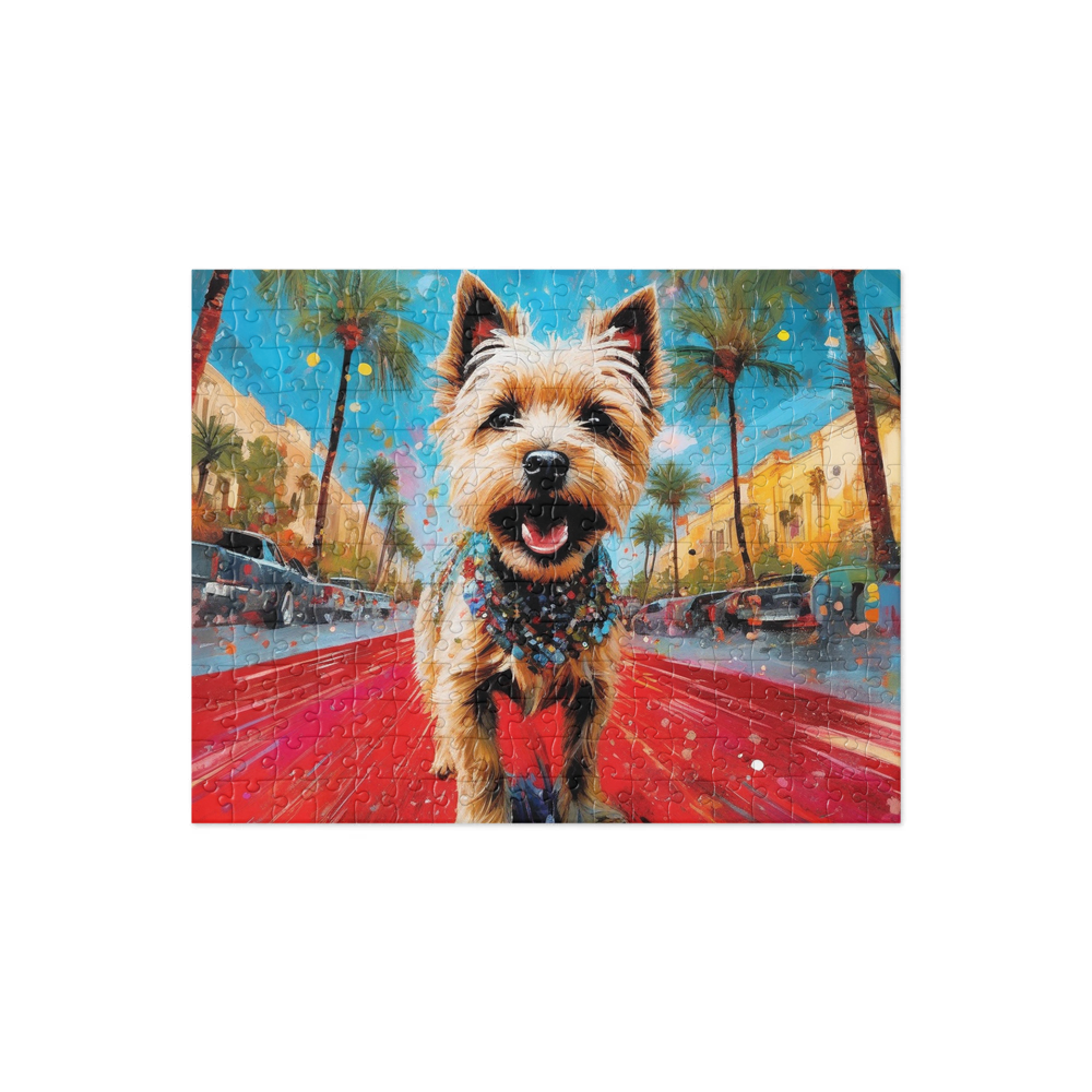 PugMug Custom Cairn Terrier Jigsaw Puzzle