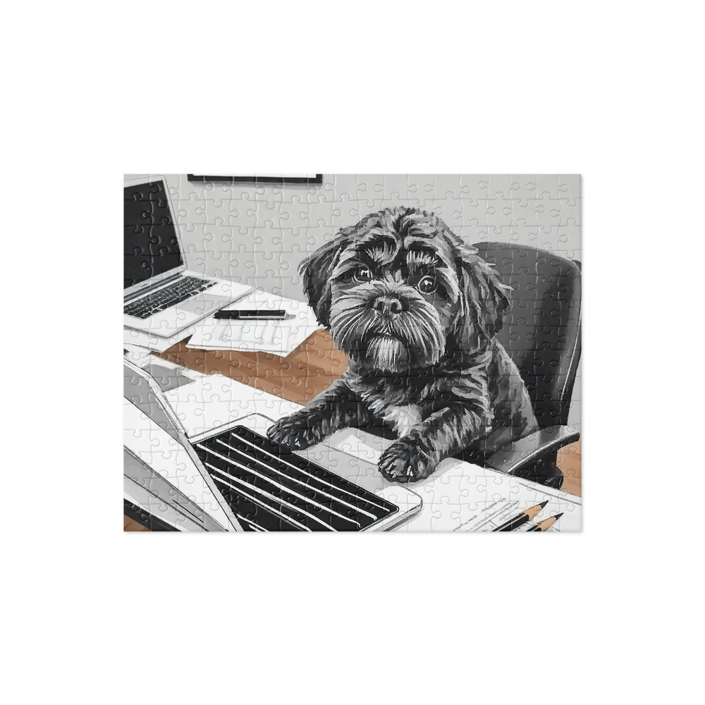 PugMug Custom Lily Jigsaw Puzzle