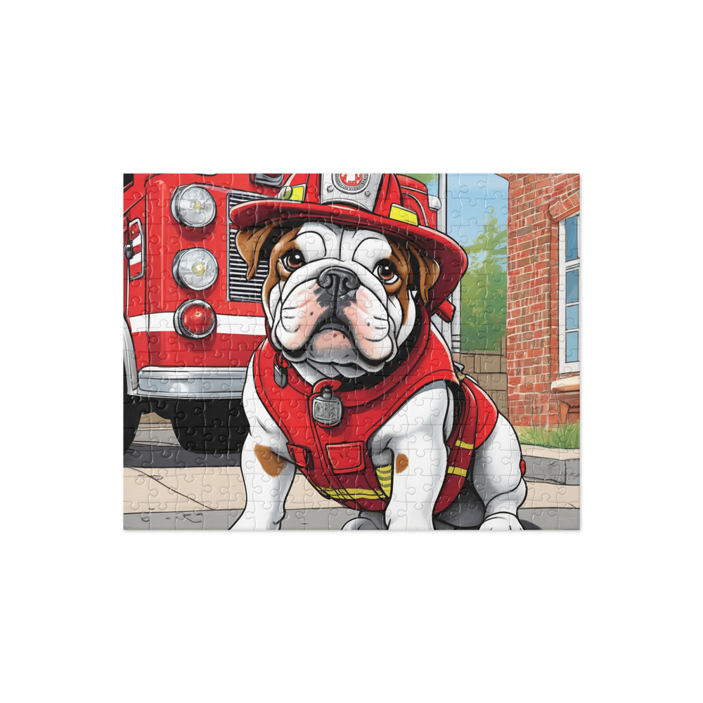 PugMug Custom Bulldog Jigsaw Puzzle