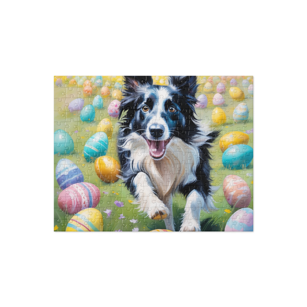 PugMug Custom Border Collie Jigsaw Puzzle