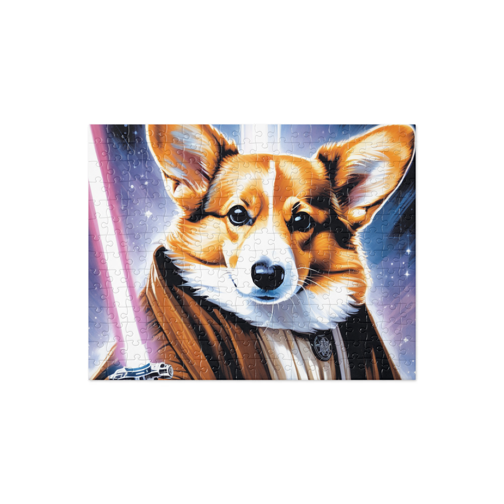 PugMug Custom Pembroke Welsh Corgi Jigsaw Puzzle