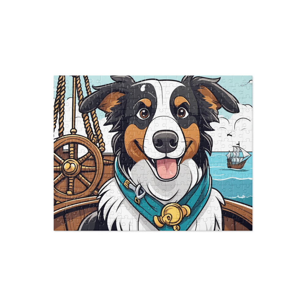 PugMug Custom Border Collie Jigsaw Puzzle