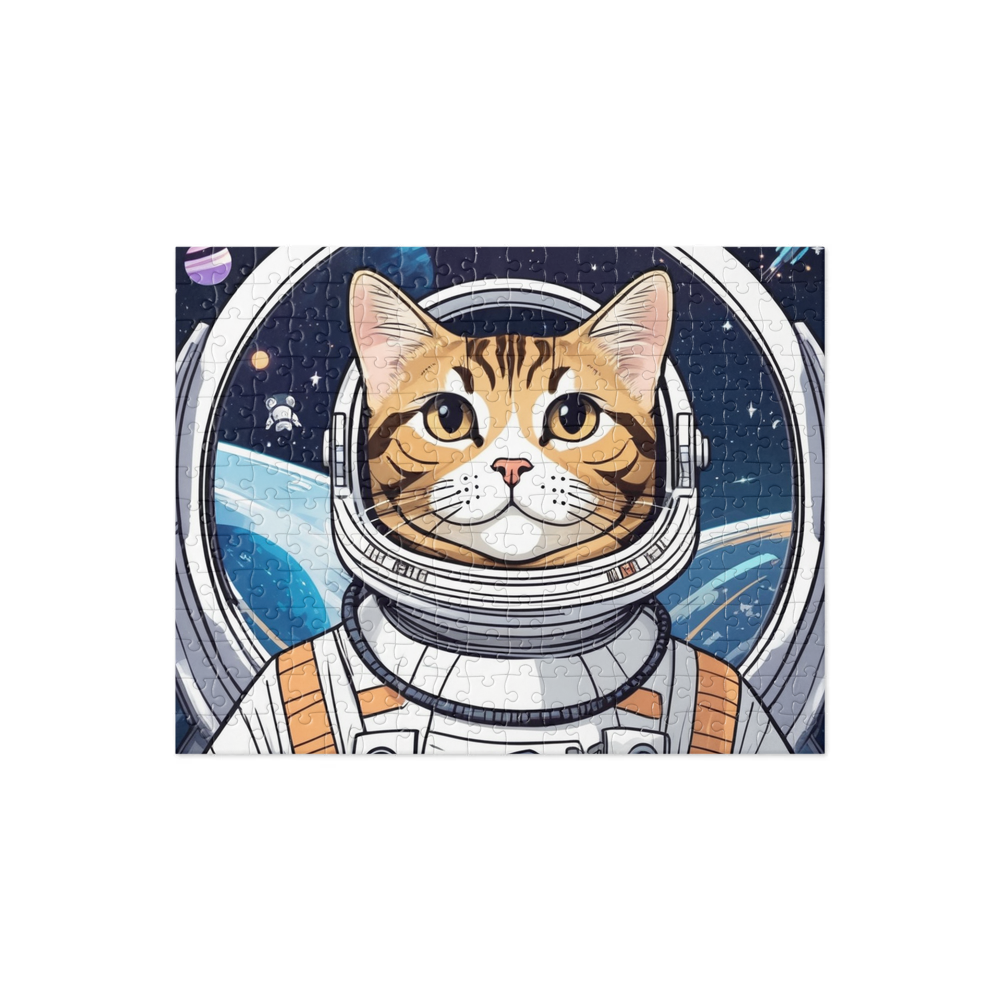 PugMug Custom Tabby American Shorthair Cat Jigsaw Puzzle