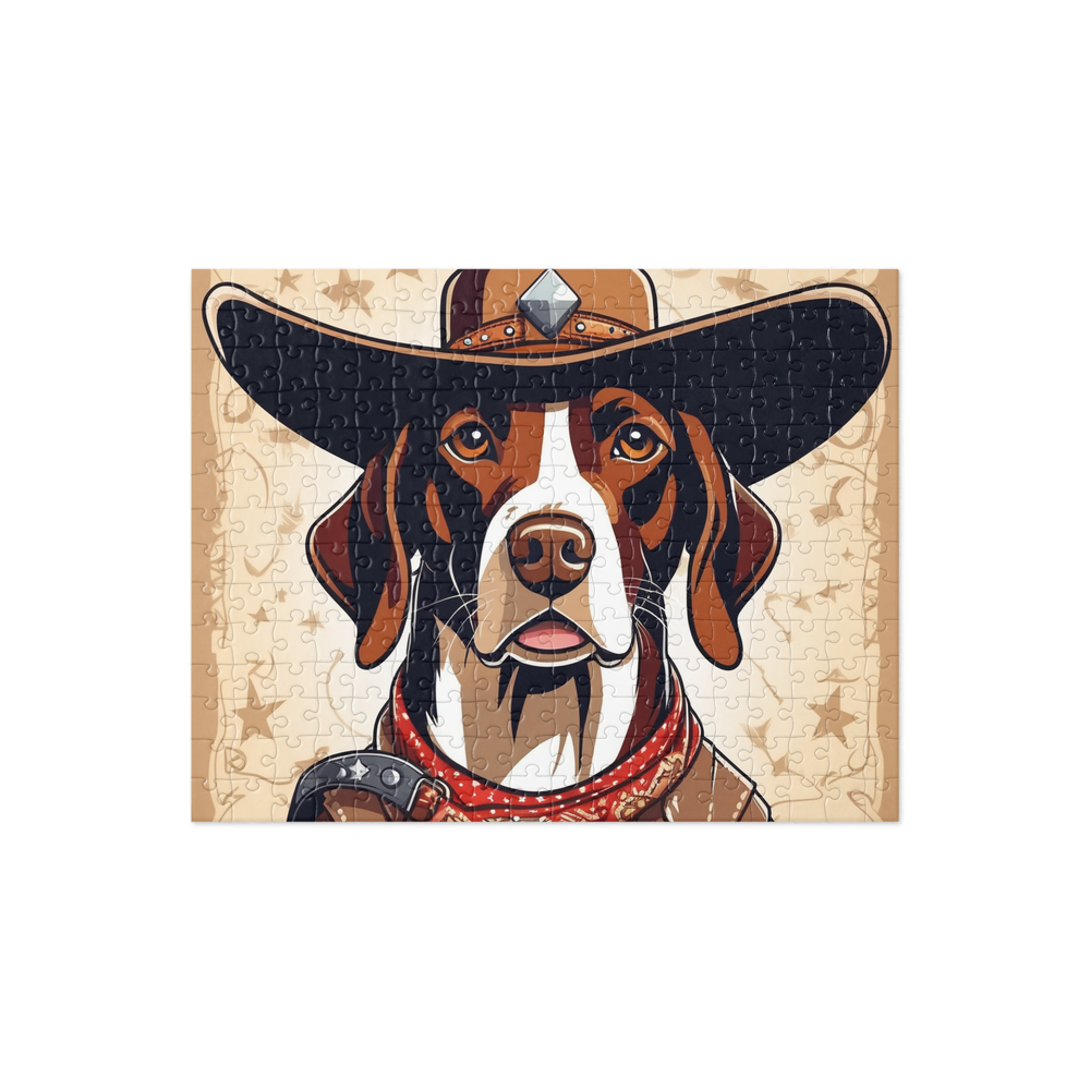PugMug Custom Pointer Dog Jigsaw Puzzle