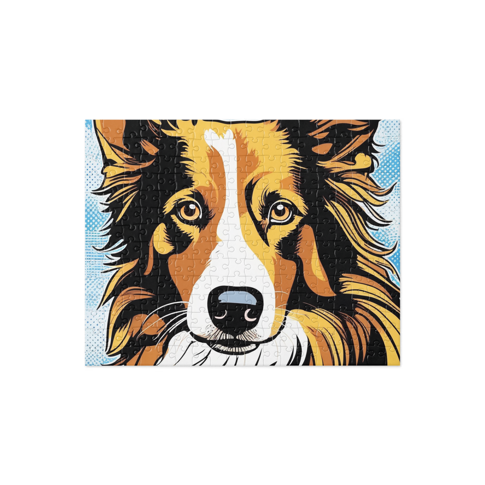 PugMug Custom Border Collie Jigsaw Puzzle
