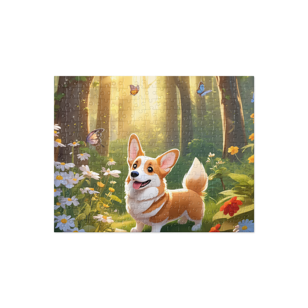 PugMug Custom Pembroke Welsh Corgi Jigsaw Puzzle
