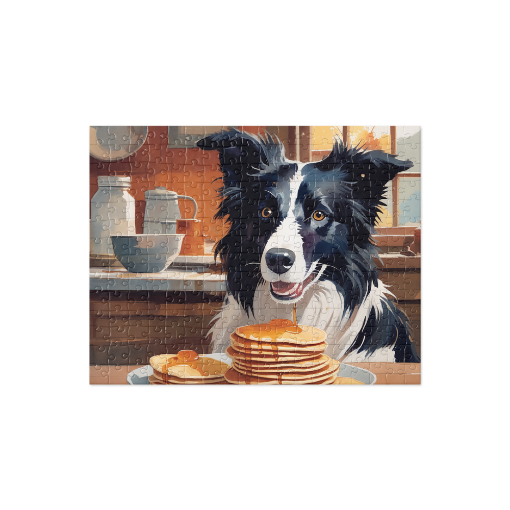 PugMug Custom Border Collie Jigsaw Puzzle