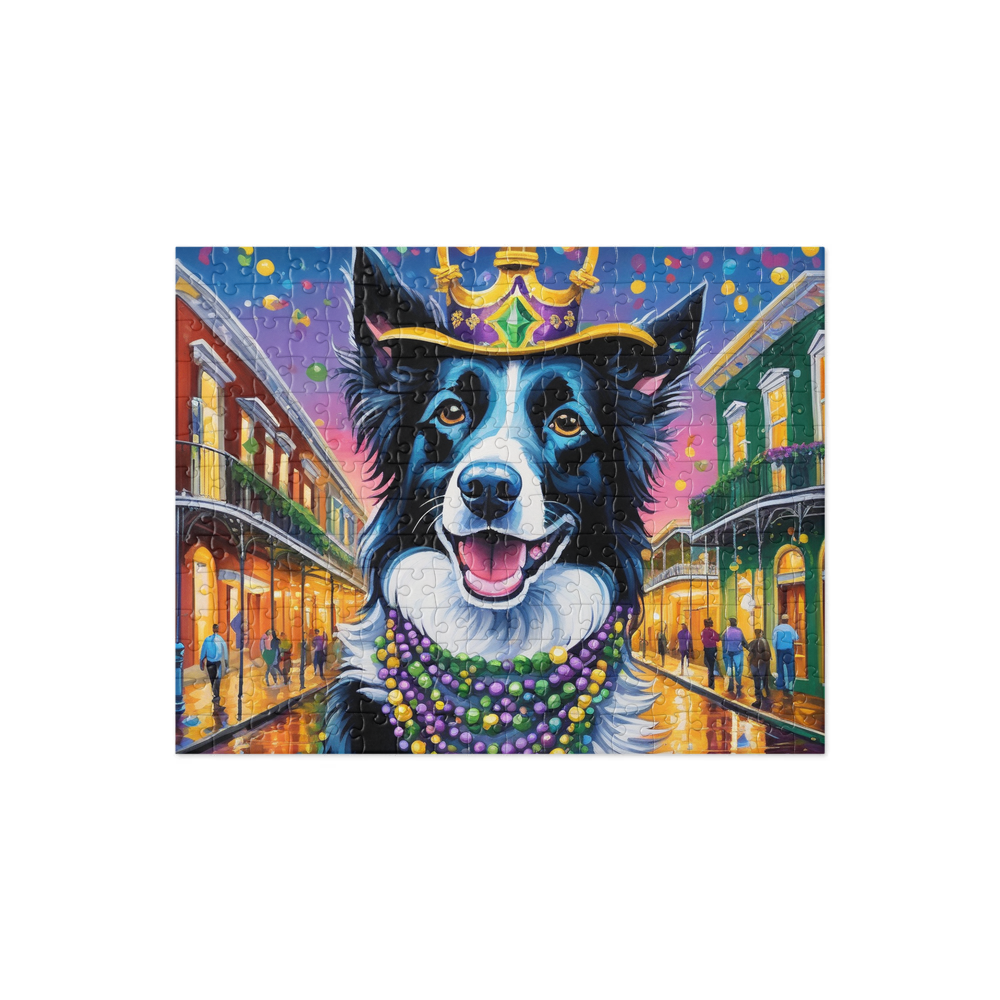 PugMug Custom Border Collie Jigsaw Puzzle