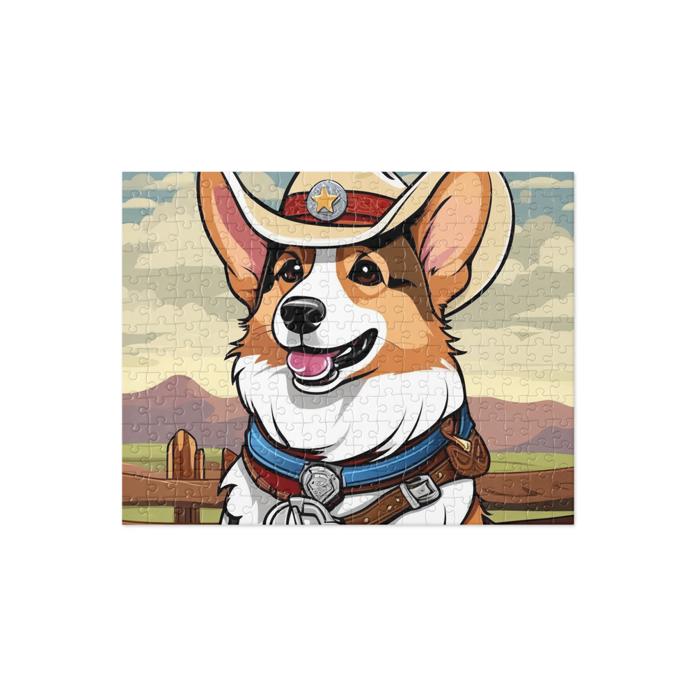 PugMug Custom Pembroke Welsh Corgi Jigsaw Puzzle