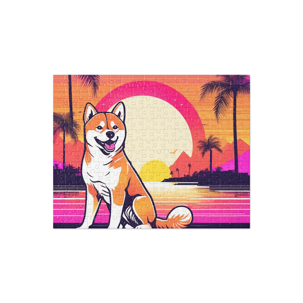 PugMug Custom Shiba Inu Jigsaw Puzzle