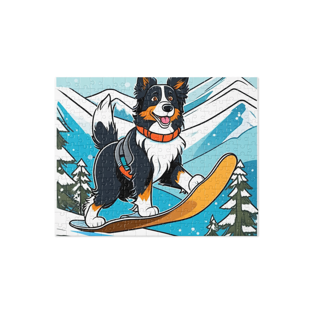 PugMug Custom Border Collie Jigsaw Puzzle