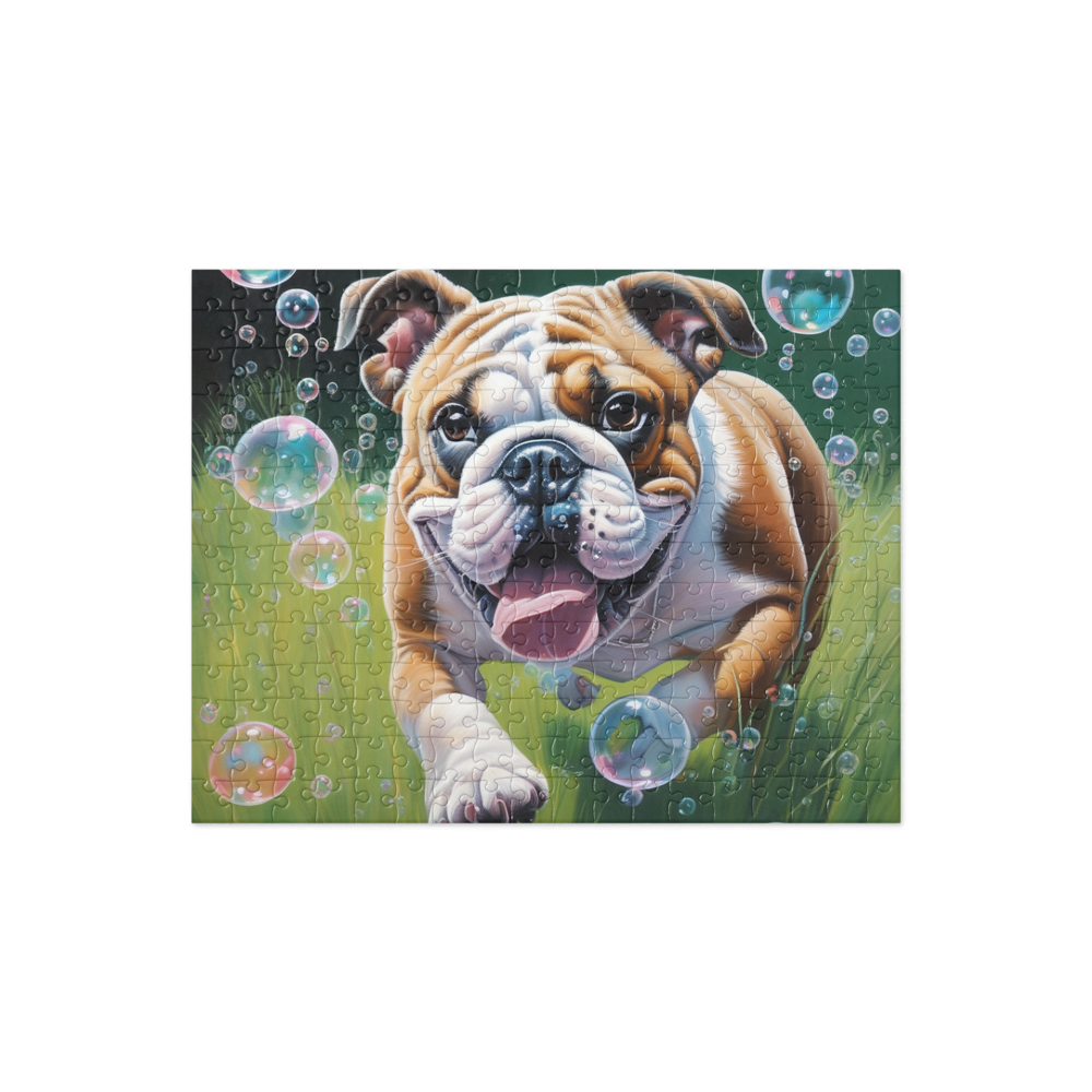 PugMug Custom Bulldog Jigsaw Puzzle