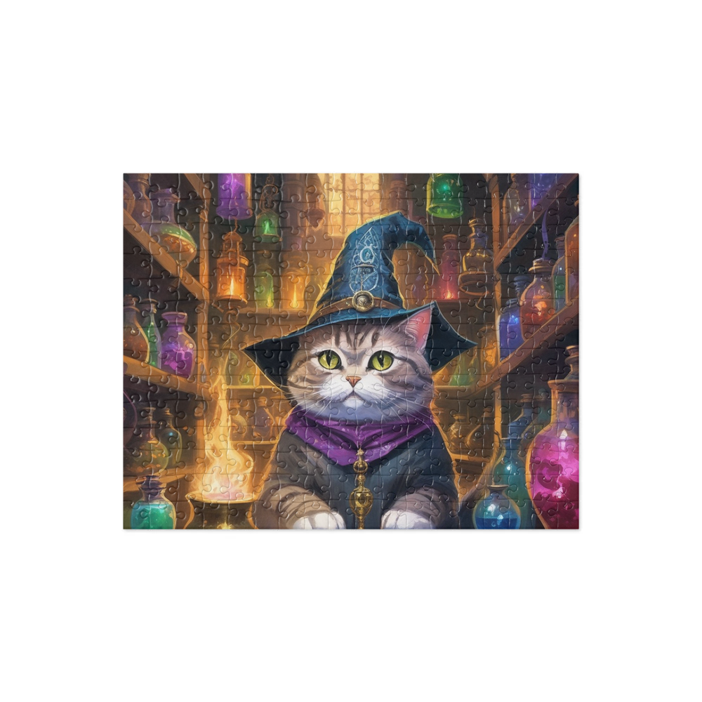 PugMug Custom Tabby British Shorthair Cat Jigsaw Puzzle