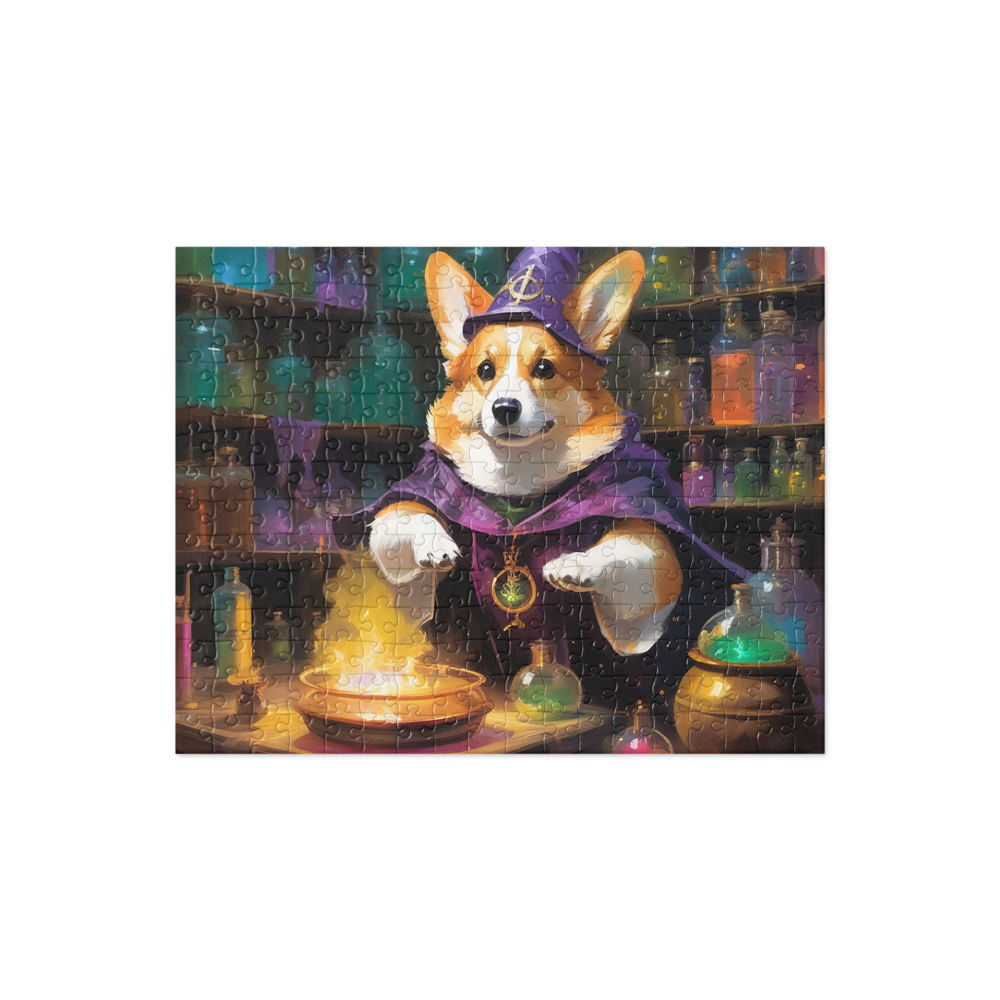 PugMug Custom Pembroke Welsh Corgi Jigsaw Puzzle