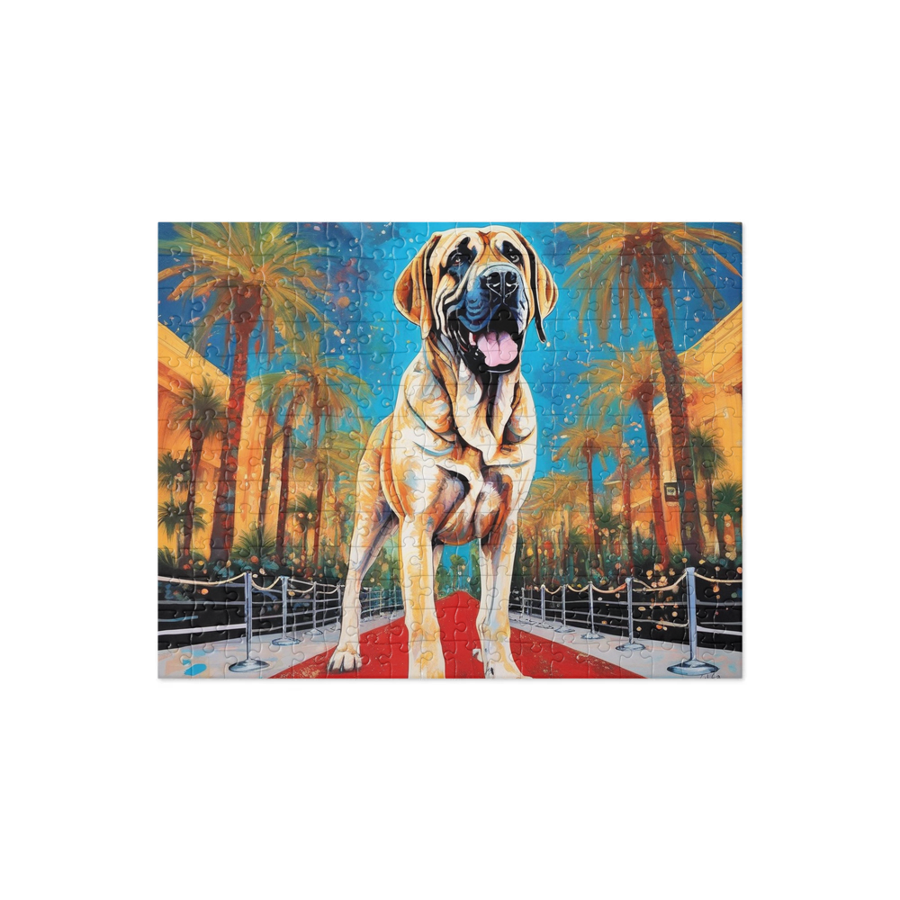 PugMug Custom Mastiff Jigsaw Puzzle