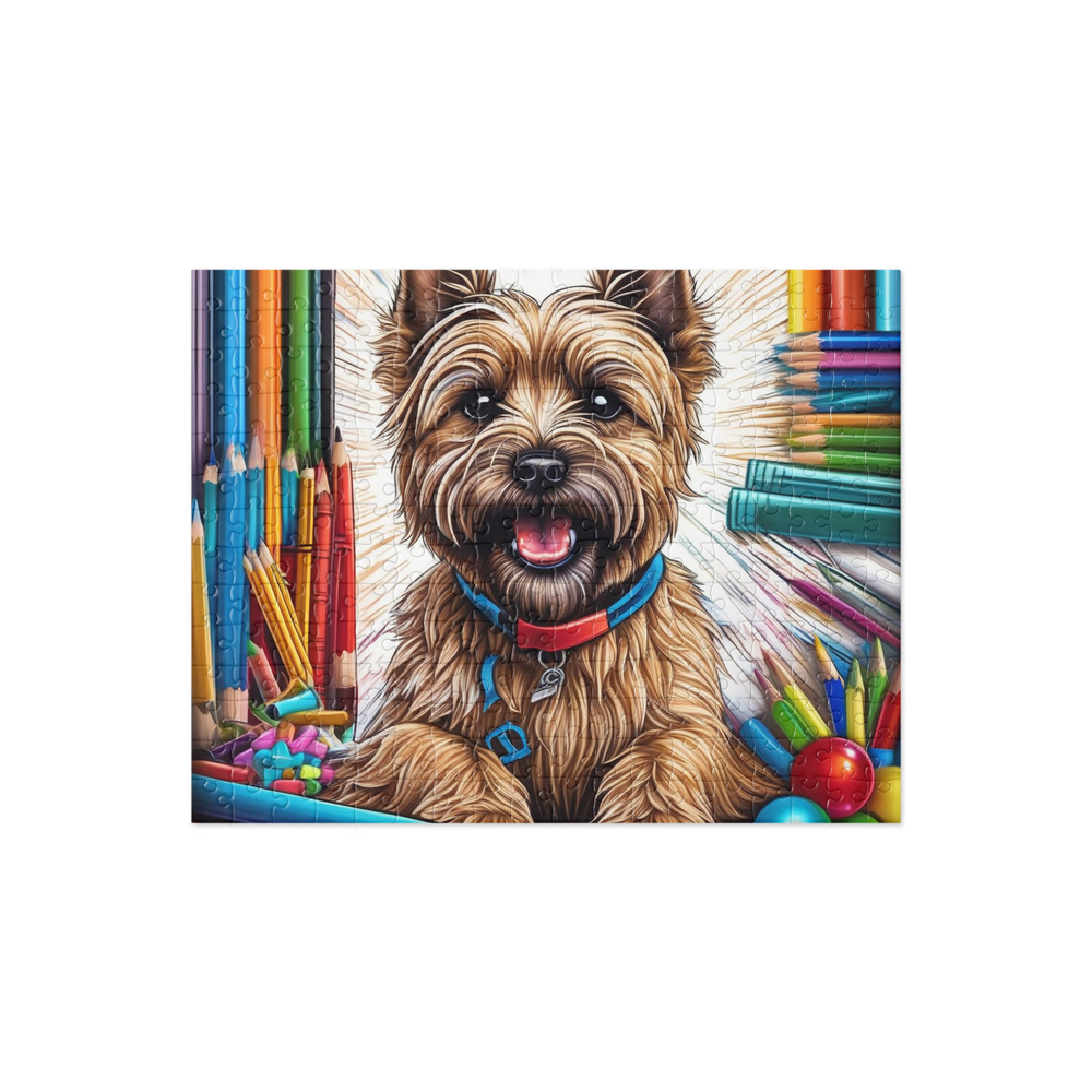 PugMug Custom Cairn Terrier Jigsaw Puzzle