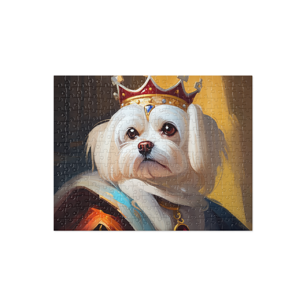 PugMug Custom Maltese Dog Jigsaw Puzzle