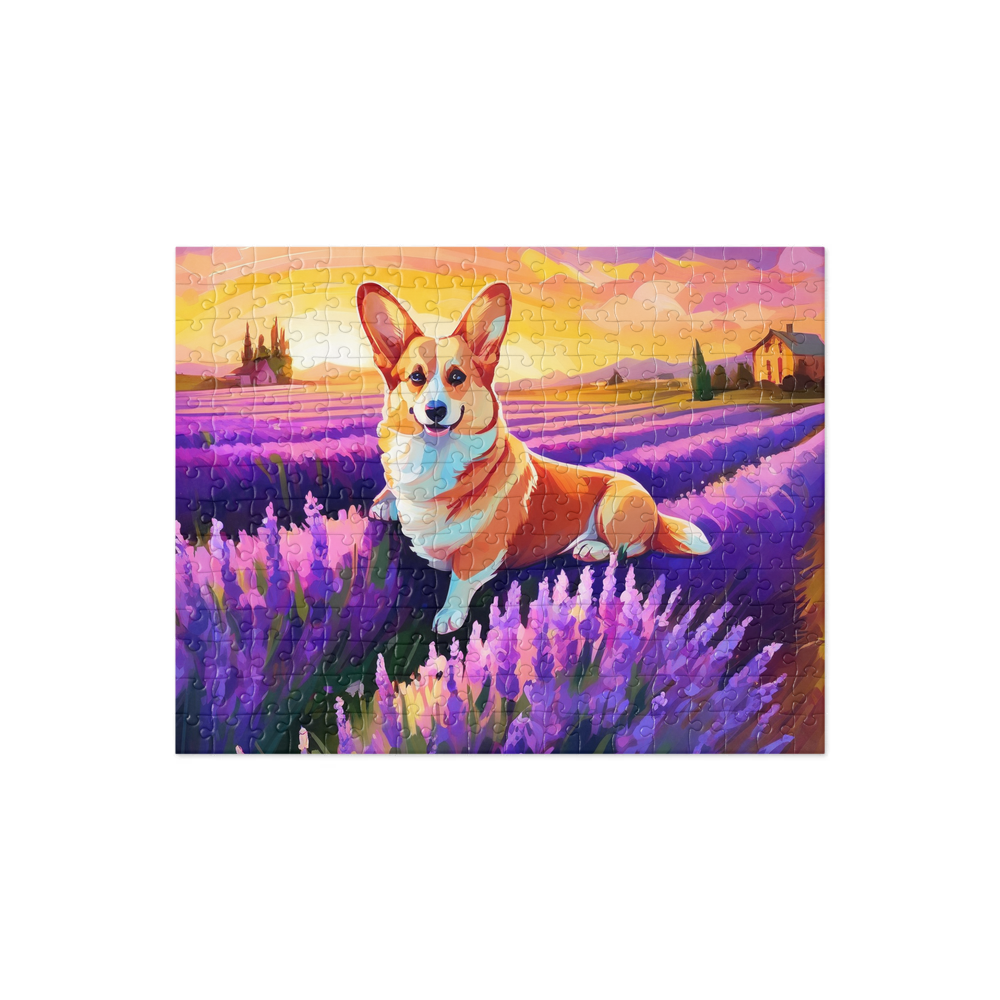 PugMug Custom Pembroke Welsh Corgi Jigsaw Puzzle