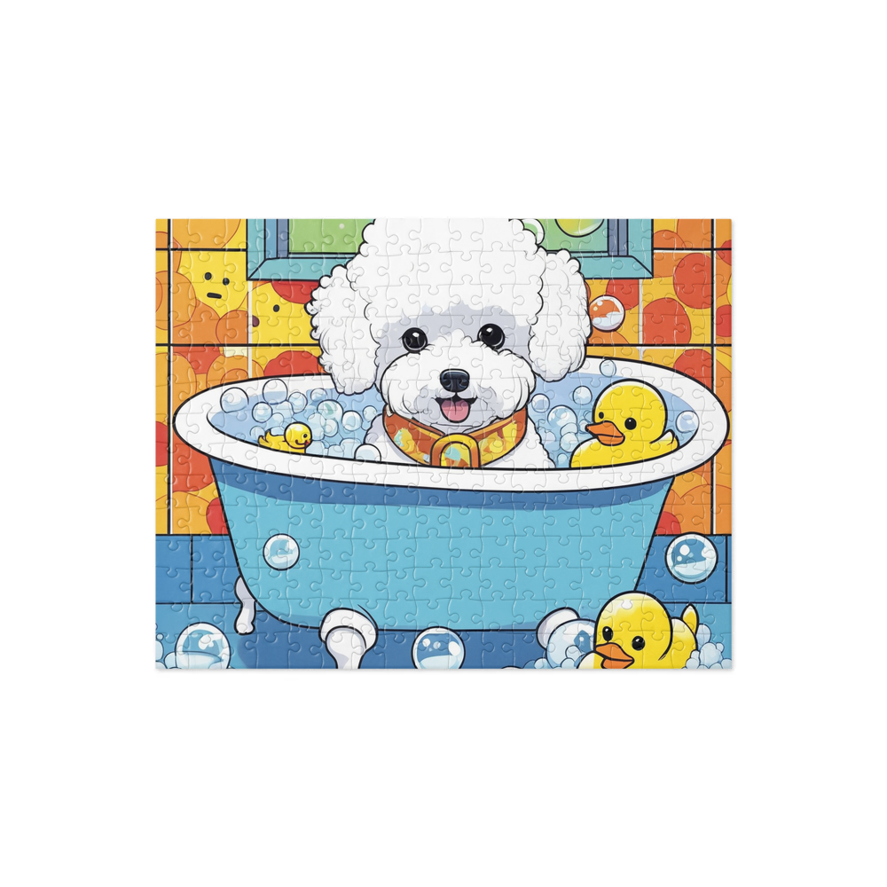 PugMug Custom Bichons Frise Jigsaw Puzzle