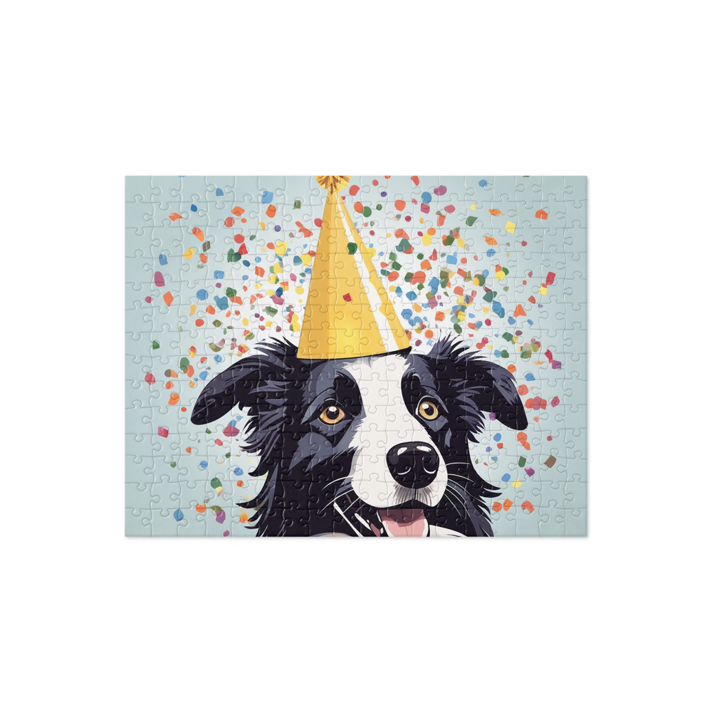 PugMug Custom Border Collie Jigsaw Puzzle