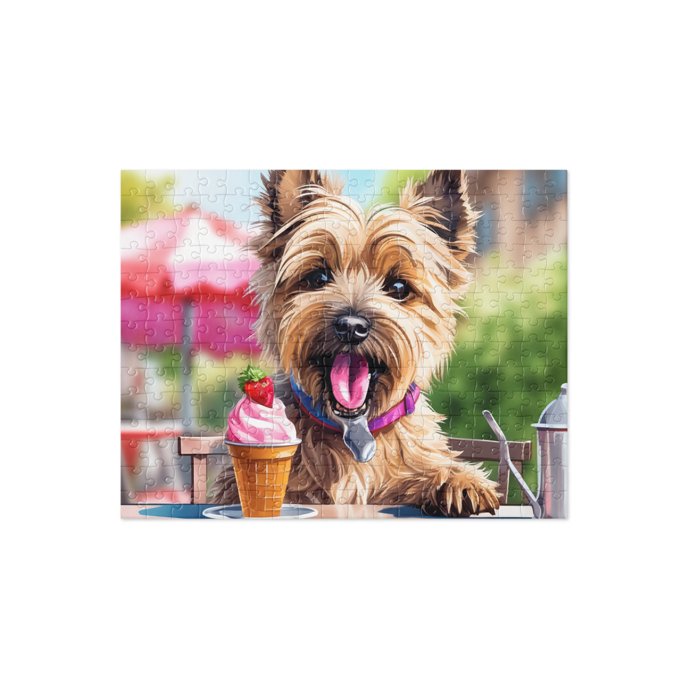 PugMug Custom Cairn Terrier Jigsaw Puzzle