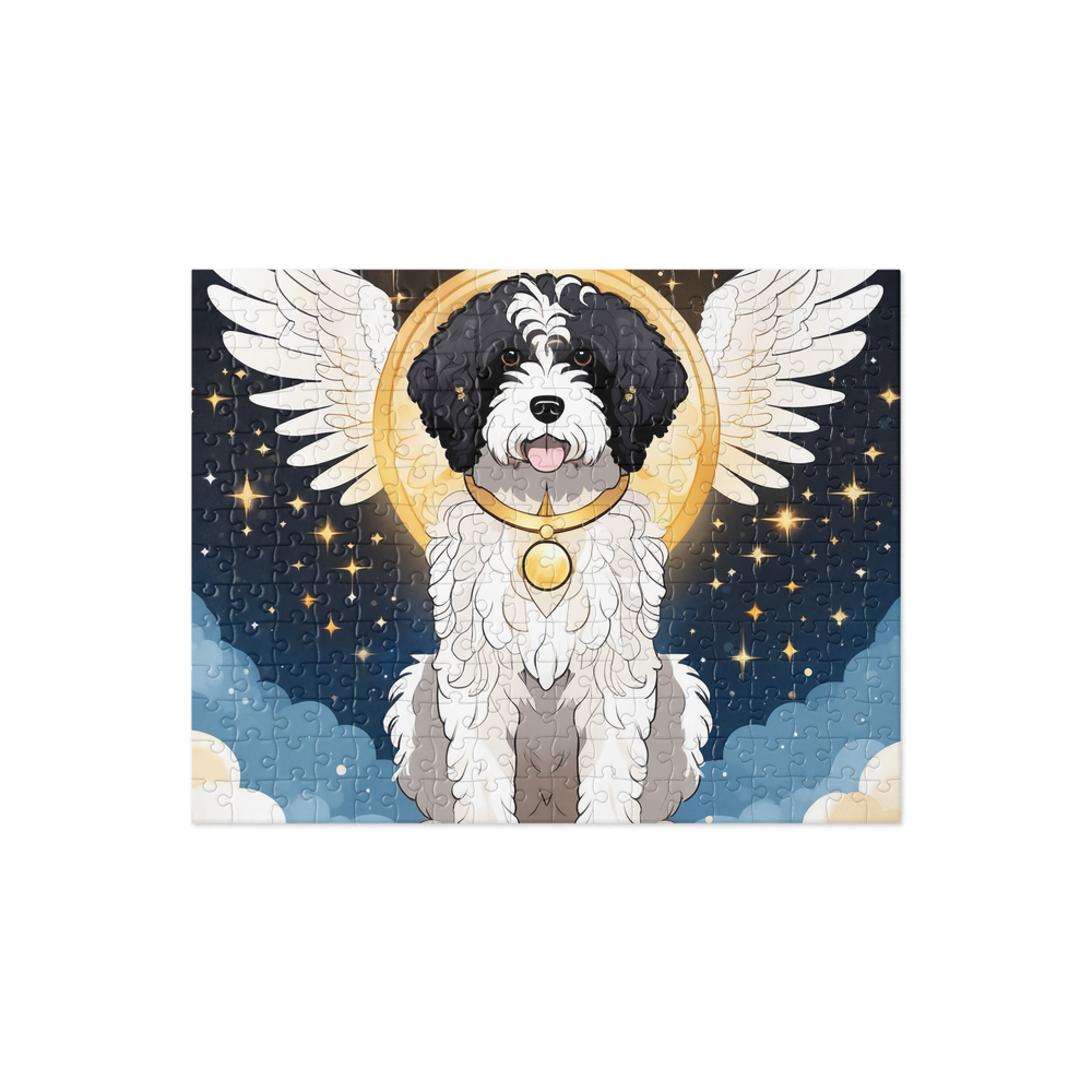 PugMug Custom Portuguese Water Dog Jigsaw Puzzle