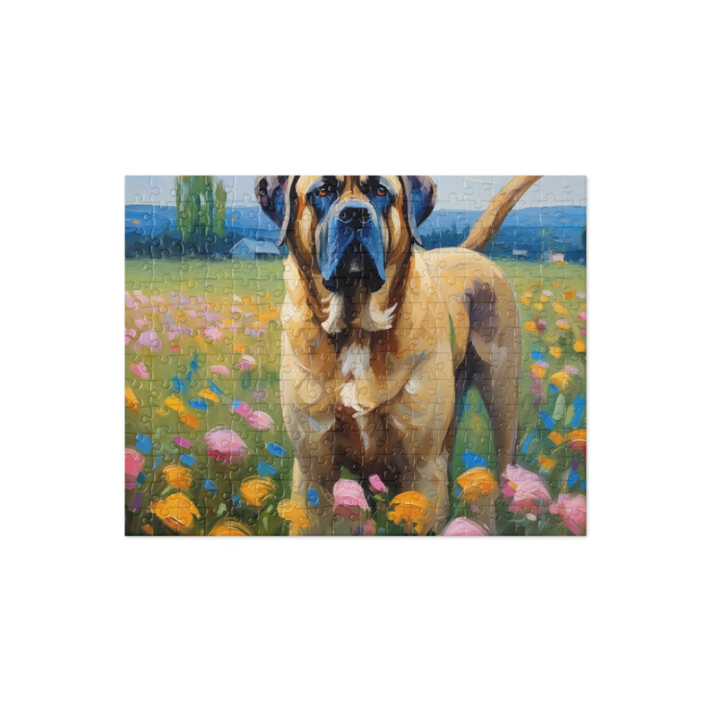 PugMug Custom Mastiff Jigsaw Puzzle