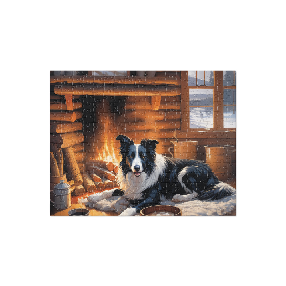 PugMug Custom Border Collie Jigsaw Puzzle