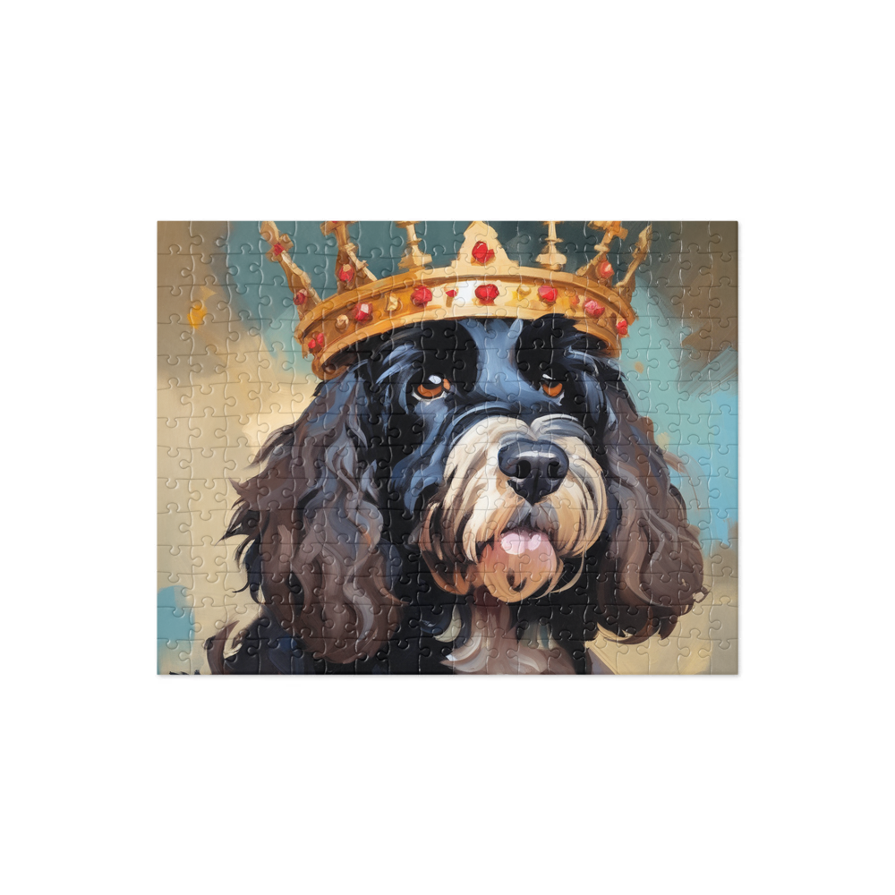 PugMug Custom Portuguese Water Dog Jigsaw Puzzle