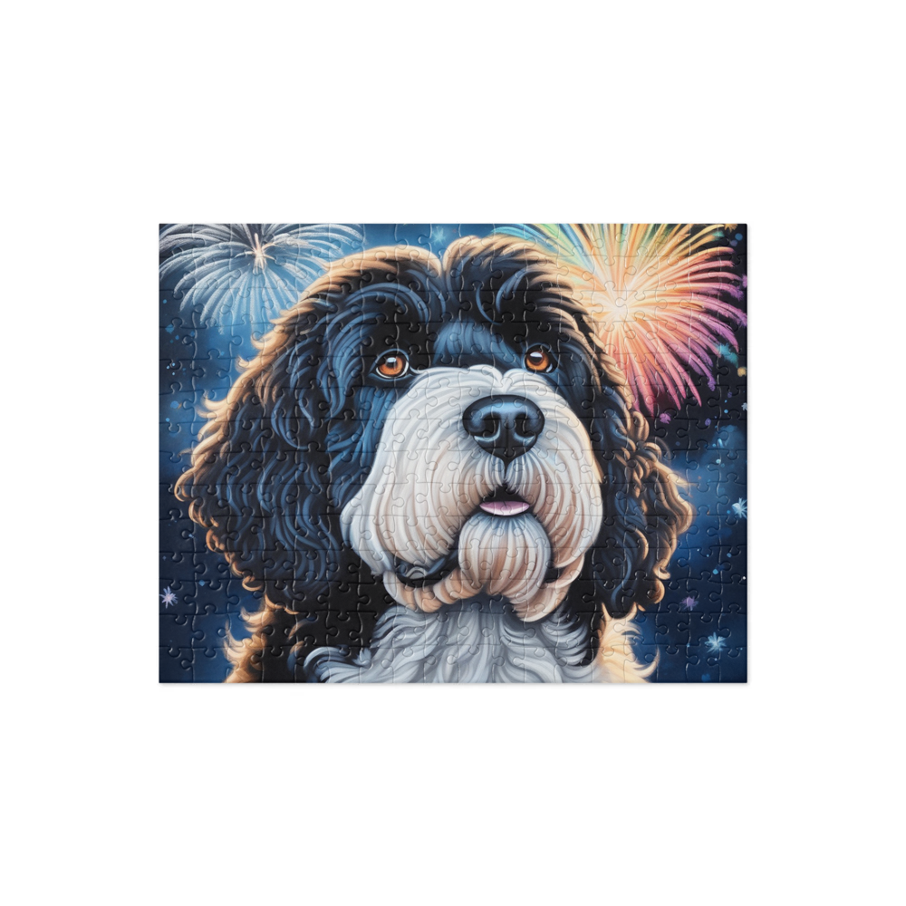 PugMug Custom Portuguese Water Dog Jigsaw Puzzle