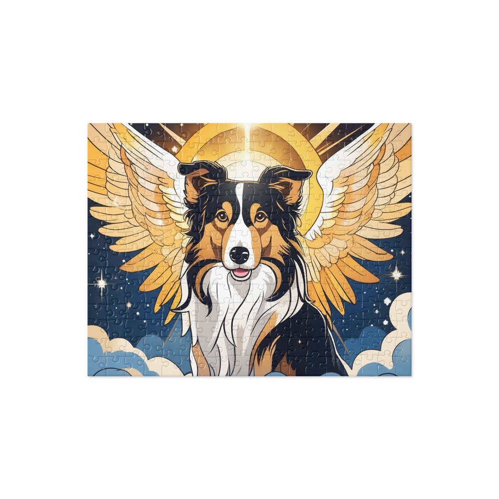 PugMug Custom Collie Jigsaw Puzzle