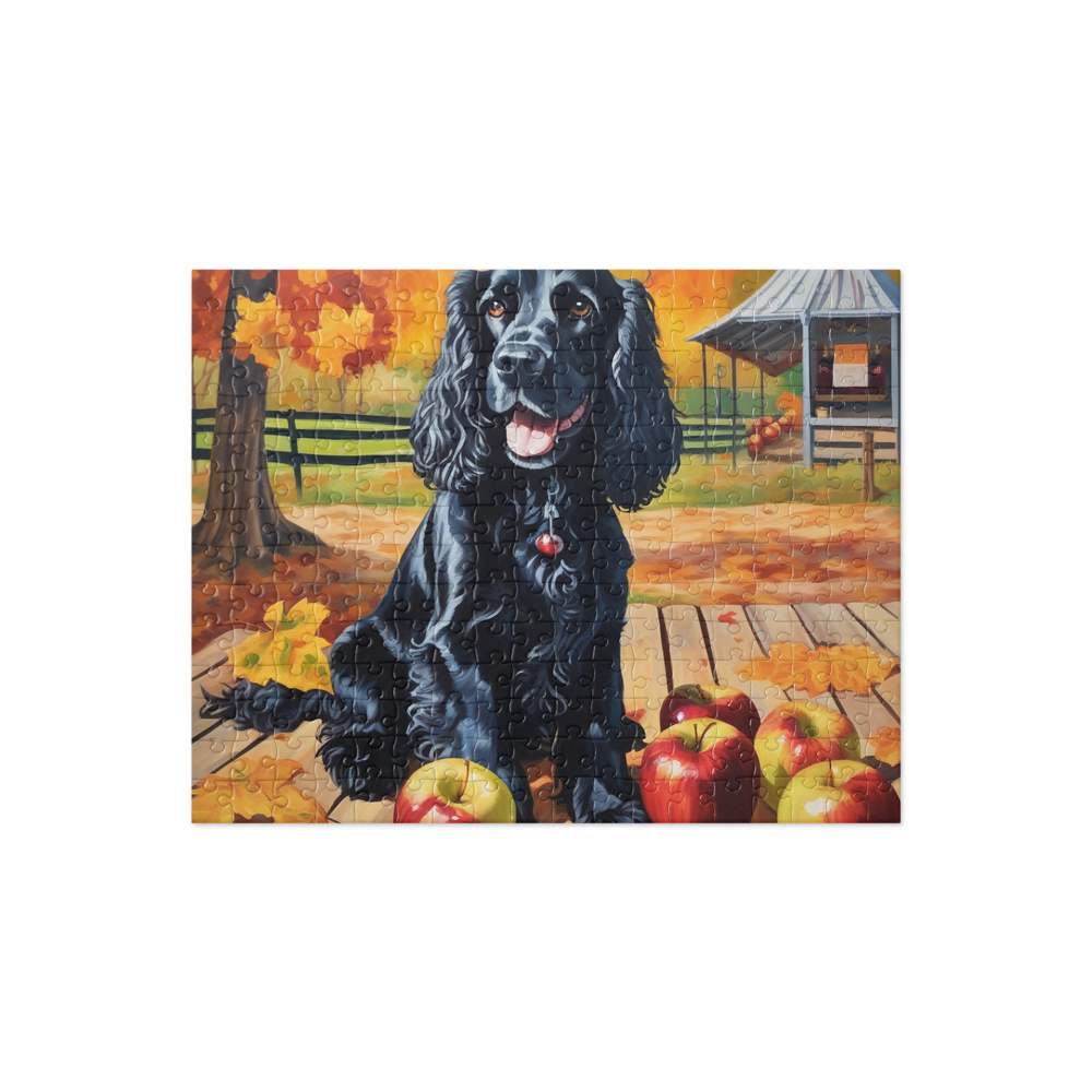 PugMug Custom Cocker Spaniel Jigsaw Puzzle