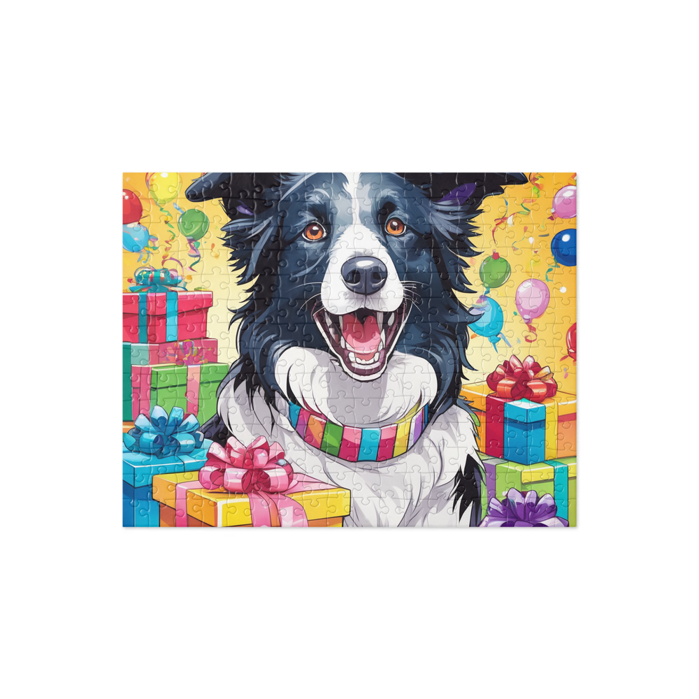 PugMug Custom Border Collie Jigsaw Puzzle