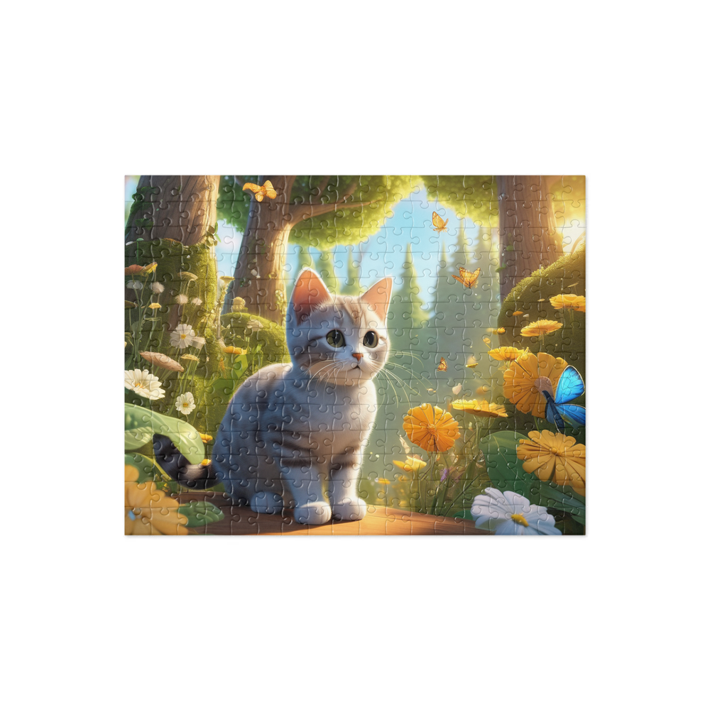 PugMug Custom Tabby British Shorthair Cat Jigsaw Puzzle