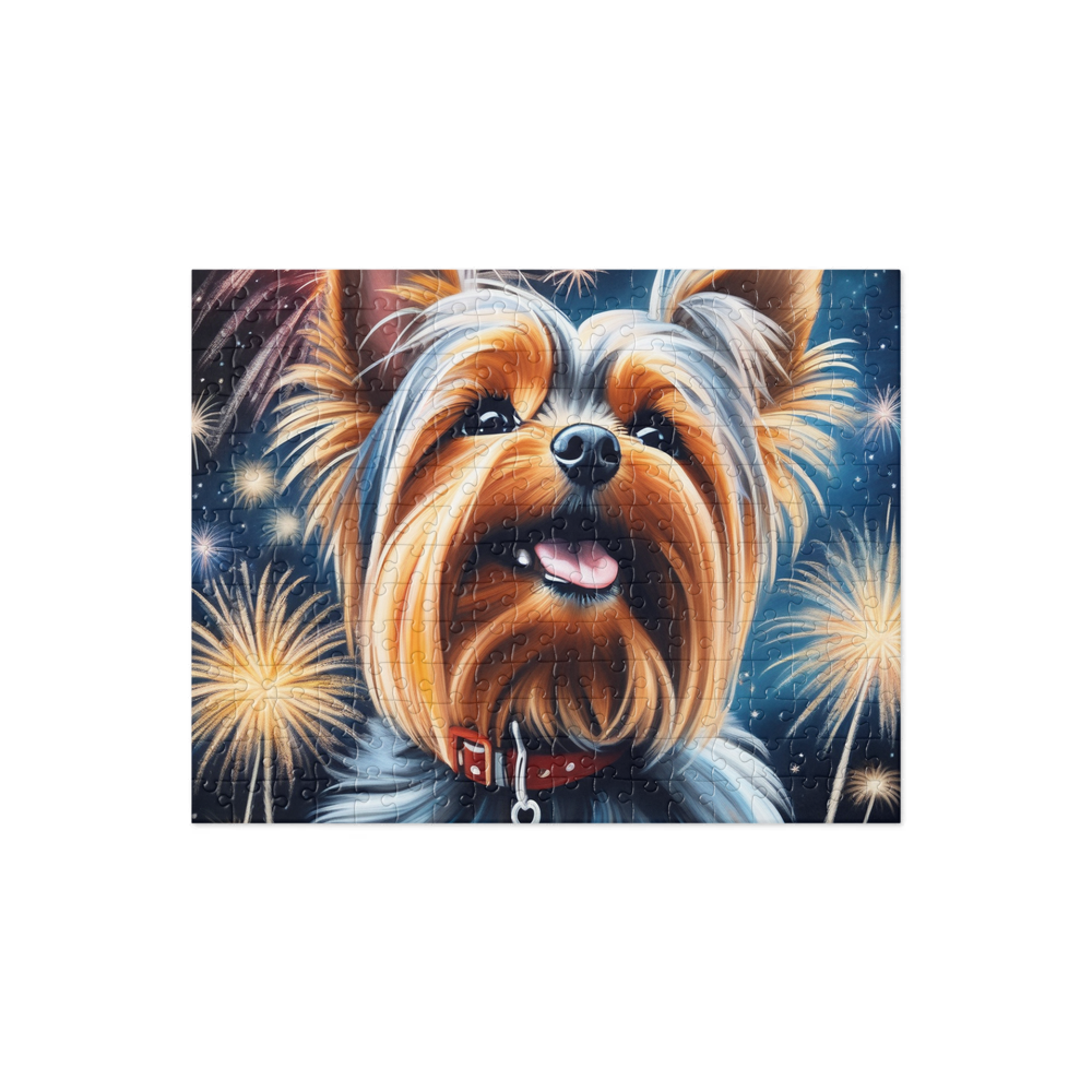 PugMug Custom Yorkshire Terrier Jigsaw Puzzle