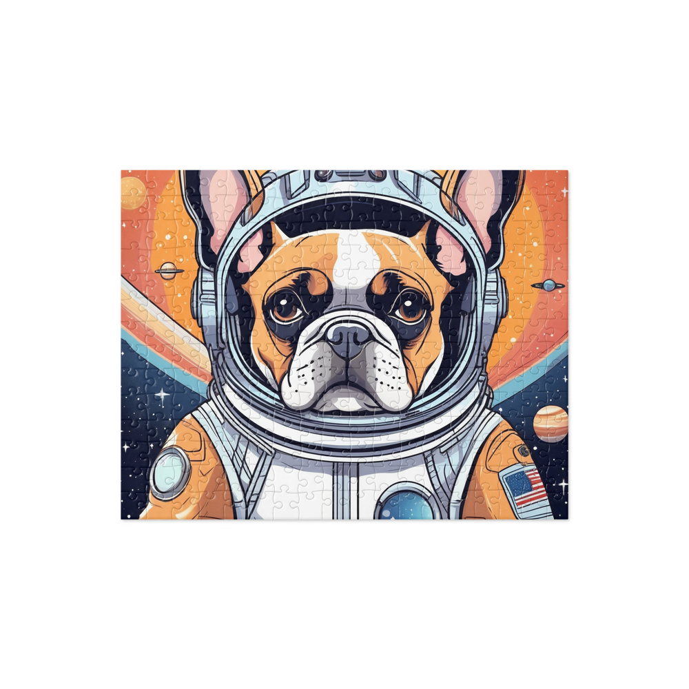 PugMug Custom Tan French Bulldog Jigsaw Puzzle