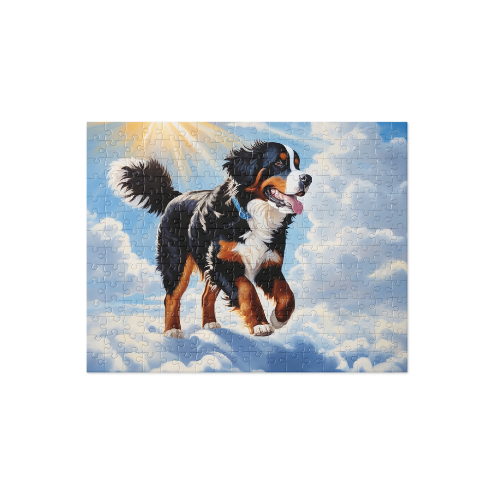 PugMug Custom Bernese Mountain Dog Jigsaw Puzzle