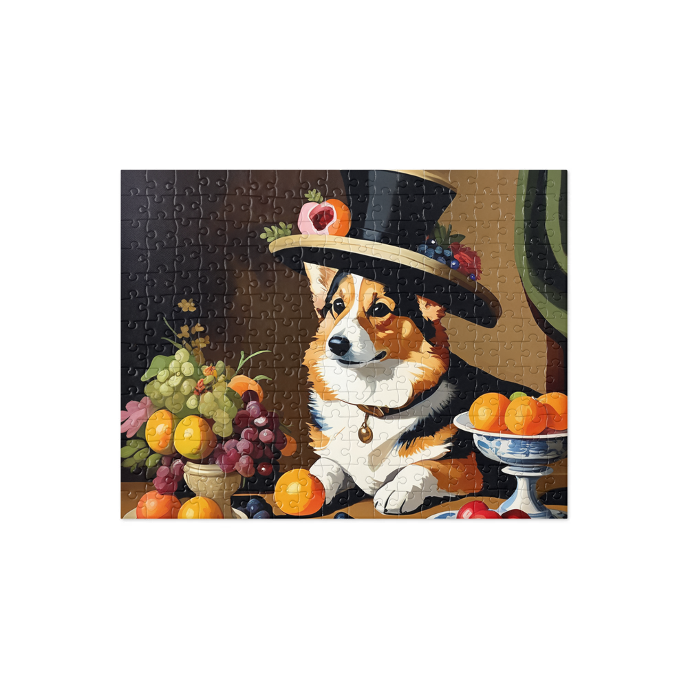 PugMug Custom Pembroke Welsh Corgi Jigsaw Puzzle